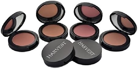 Harvest Natural Beauty - Organic Pressed Blush - Nourish and Protect - 100% Natural and Certified Organic- Non-Toxic, Vegan and Cruelty Free (Petal)