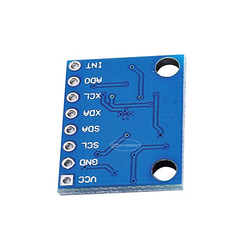 3pcs GY-521 MPU-6050 3 Axis Gyroscope and 3 Axis Accelerometer 6DOF Sensor Module 16 Bit AD Converter Data Output IIC I2C for Arduino