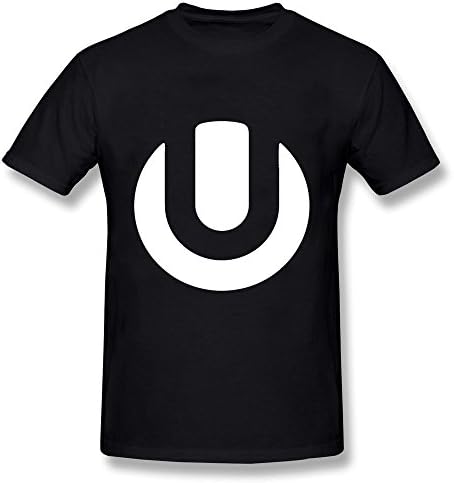 XunTuo Men's Ultra Music Festival Logol Short Sleeve T-shirt