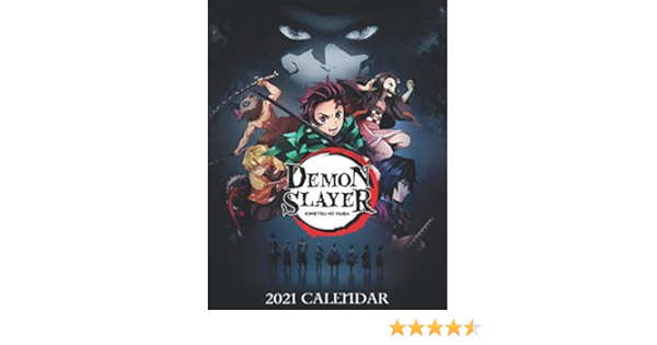 Demon Slayer Kimetsu No Yaiba 21 Calendar Fisker Martin Amazon Com Books