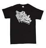 Old School Retro Boom Box Graffiti Hip Hop T-Shirt