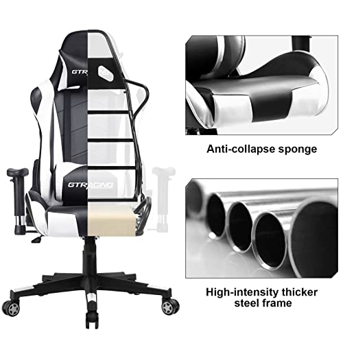 GTRACING Gaming Chair Racing Office Computer Game Chair Ergonomic