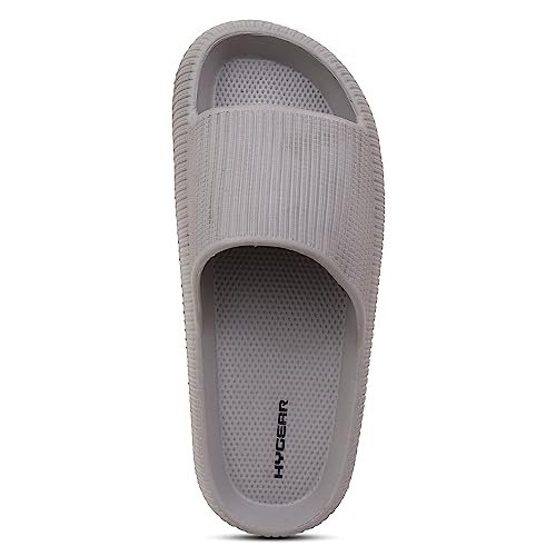 Hygear Men's Xpress Light Grey Slippers_9 UK (HG-GE-1004) 2
