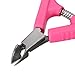 Cuticle Cutter LuckyFine 9mm Pro Salon Nail Art Metal Cuticle Nippers Professional Manicure and Pedicure Tool Beauty Tool Multi Colors( send randomly)