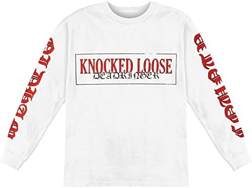 Knocked Loose Men's Dead Ringer Long Sleeve XX-Large White