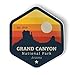 Squiddy Grand Canyon National Park Arizona - Vinyl Sticker Decal for Phone, Laptop, Water Bottle (3