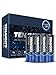 TENAVOLTS Rechargeable Lithium/Li-ion Batteries, AA Rechargeable Batteries, Constant Output at 1.5V, Quick Charge Less Than 2 Hours, 2775 mWh Electrical core Power- 4 Count
