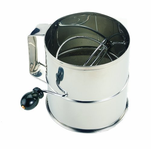 Click Here to See More Images Crestware 8 Cup Stainless Steel Flour Sifter by Crestware
