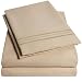 1500 Supreme Collection Extra Soft RV Queen Sheets Set, Taupe - Luxury Bed Sheets Set with Deep Pocket Wrinkle Free Hypoallergenic Bedding, Over 40 Colors, RV Queen Size, Taupe