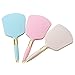 XPXKJ Handheld Mirror with Handle, for Vanity Makeup Home Salon Travel Use (Pink, Square)