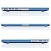 Kuzy Compatible with MacBook Pro 15.4 inch Case Model A1398 with Retina Display Soft Touch 15 inch Plastic Hard Shell Cover for Older MacBook Pro 15.4 inch, Serenity Blue
