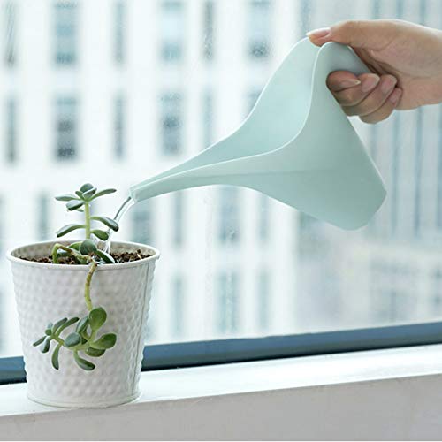 Crebri Mini Watering Can Indoor 10oz, Small Plant Watering Can, Succulent Bottle, Plastic Flower Tools for House, Tiny Bonsai Water Cans, Miniature (10 oz, White)