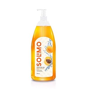 Amazon Brand – Solimo Shower Gel, Sweet Apricot – 750 ml