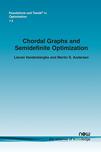 Chordal Graphs and Semidefinite Optimization (Foundations and Trends(r) in Optimization)