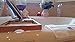 Bamboo Bath Tray Book Holder - Bathroom Bathtub Bath Caddy Organizer with Rubber Grips