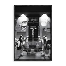 signwin Framed Canvas Wall Art Aviation Machinery Canvas Prints Home Artwork Decoration for Living Room,Bedroom - 24x36 inches
