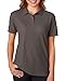 Gildan - Ladies DryBlend Double Pique Polo Shirt - 72800L-Charcoal-XL