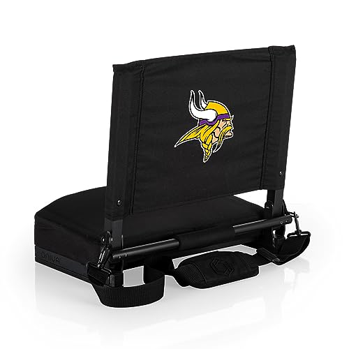 PICNIC TIME NFL Minnesota Vikings Gridiron Stadium Seat, Lightweight, Portable…