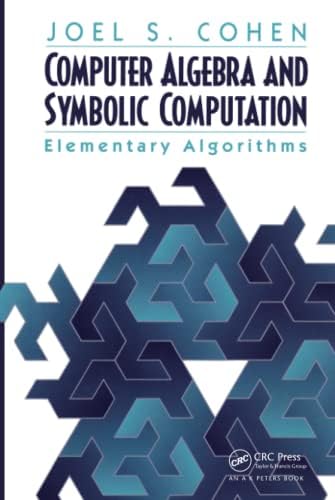 Calculus: A Computer Algebra Approach 英語 Computer Algebra and Symbolic Computation: Cohen, Joel S
