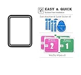 Apple Watch 38mm Screen Protector, Full Coverage Tempered Glass [9H Hardness] [Anti-Scratches] [Anti-Fingerprint] Tempered Glass Screen Protector Compatible with iWatch Series 1/2/3 38MM (Black)