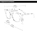 BEISON Womens Cat Eye Mod Fashion Eyeglasses Frame Clear Lens