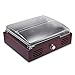 Record Player Belt-Drive 3 Speed Retro Portable Wooden Suitcase Turntable 33 1/3 45 78 RPM LP Vinyl with Stereo Speakersthumb 2