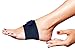 Padded Arch Support Compression Wrap With Adjustable Velcro Strap by Foot Bliss. For Arch Pain, Plantar Fasciitis, Foot Pain, High Arches, Flat Feet, Heel Spurs, w/Gel Pad to Relieve Aches/Pains PAIR