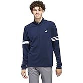 adidas mens Adi 3-stripes 1/2 Zip Top