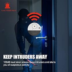 Window & Door Alarm 4 Pack, Home Security