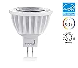 Hyperikon® MR16 LED 7-watt (50-Watt Replacement), 2700K (Warm Glow®), 490lm, SpotLight Bulb, Dimmable, ENERGY STAR®-qualified