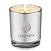 Onlywax Lavender Scented Candle 100% Soy Wax Silver Plating Glass Jar. Unique and Amazing Smelling Spa Candles.Perfect Votive Gift for Wedding, Party, SPA, Zen, Reiki. 8.5 oz.