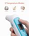 Baby Thermometer Digital Medical, Domie Forehead and Ear Thermometer for Babies, Kids, and Adults, with Fever Alarm and LCD Indicator, for Use at Home, Office, or While Traveling
