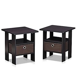 Furinno Andrey Set of 2 End Table / Side Table