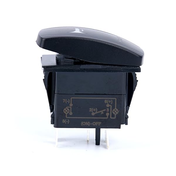 Amarine-made-Laser-Red-Momentary-Rocker-Switch-HORN-20a-12v-Onoff-LED-Light-JH-A11L23BR Amarine-made-Laser-Red-Momentary-Rocker-Switch-HORN-20a-12v-Onoff-LED-Light-JH-A11L23BR