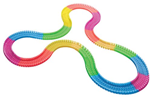 Mindscope Twister Tracks Chameleon Color Capture (Color Sensing/Detecting) Racer with 12' Feet of Flexible Transparent Color Track