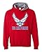 Artix US Air Force Blue Contrast Color Hoodies Sweatshirt