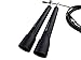 WODFitters Speed Rope - Super Quick Ball Bearing Pro Speed Cable Jump Rope - Fully Adjustable - Sizing Guide & Carry Bag - Black Friday Sale, Cyber Monday Deal, Christmas Gift Stocking Stuffer
