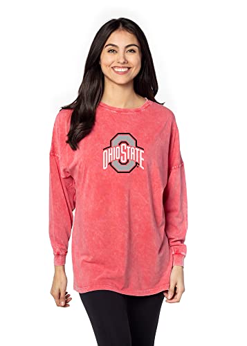 Chicka-d Women's The Big Shirt Cardinal