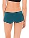 Kalon 6 Pack Women's Nylon Spandex Boyshort Panties (Medium, Winter)