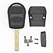 3 Buttons Remote Key Fob Cover Key Shell Case for Land Rover Range Rover 2002 2003 2004 2005 2006 Sport 2006 Uncut Blade