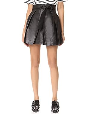 Women's Leather Agata Miniskirt