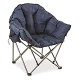 Guide Gear Oversized Club Camp Chair, 500-lb. Capacity, Navy