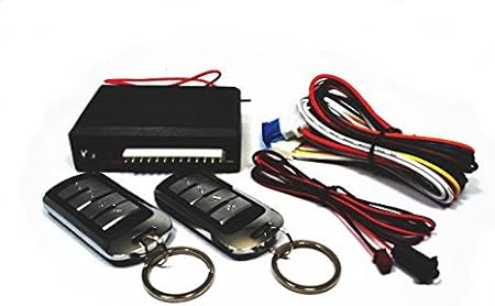 Amazon Co Jp キーレスエントリー キット ドアロック 社外キーレス 汎用 システムキット ダミーセキュリティー オリジナル日本語配線図 アンサーコールバック機能搭載 並行輸入品 車 バイク