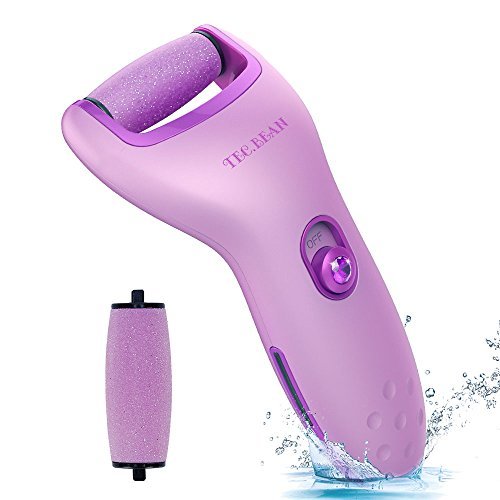 TEC.BEAN Electric Callus Remover, Rechargeable Pedicure Tools, Professional Wet and Dry Foot File - Remove Calluses, Dead, Hard & Cracked Skin in Seconds (Best Way To Get Rid Of Calluses On Your Feet)