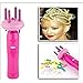 1PC Portable Hair Braiding Tool Automatic Hair Braider Quick Twist Styler Hair Braiding Machine Diy Styling Roller(Not Include Batteries)