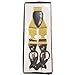 Vesuvio Napoli Mens Y-Back Button & Clip Convertible Suspenders