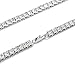 Angelcrab Jewelry Punk Hip Hop Round Cut 5mm Cubic Zirconia Tennis Chain Necklace, 20'' 24'' 30''
