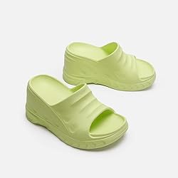 Arqa Marshmallow Wedge Sandals for Women Open Toe