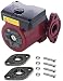 AB WiseWater 115V 18 GPM Circulation/Recirculating Pump with 1-Inch FNPT Internal Threaded Flanges - 3 Speed Switchable Circulating Pump, Up to 19.7 Feet Head Range for Water Heater System primary