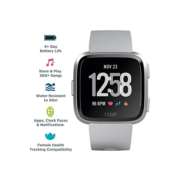 Fitbit-Versa-Health-Fitness-Smartwatch-with-Heart-Rate-Music-Swim-Tracking-Grey Fitbit Versa Health & Fitness Smartwatch with Heart Rate, Music & Swim Tracking, Grey